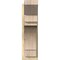 Ekena Millwork Merced Slat Rough Sawn Outlooker, Douglas Fir, 8"W x 24"D x 28"H OUT08X24X28MRC06RDF - alternate 3